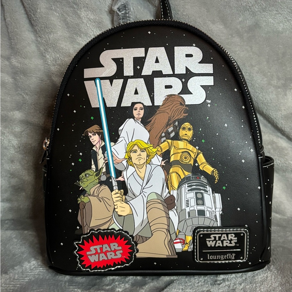 NWT Star Wars Celebrate the Saga Loungefly Mini Backpack